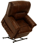 Catnapper 4843 Vintage Pow'r Lift Leather Chaise Recliner